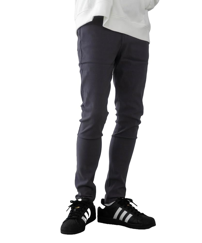 ラッセルノ ゴルフ フラッグロゴ ストレッチ スキニー パンツ グリーン 5 L ストレッチスキニーパンツ ブラック グレー[品番：LCLW0002154